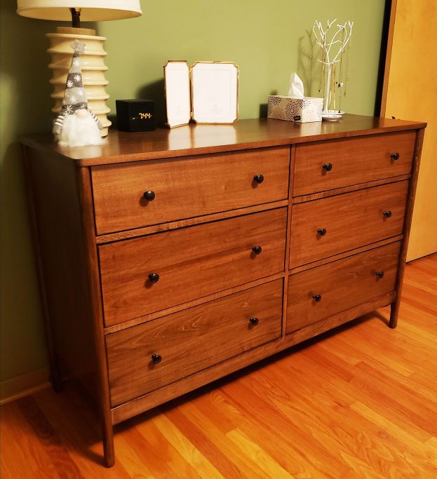 Custom reproduction of an antique dresser