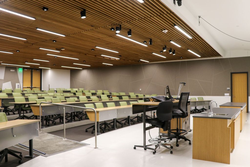 Science lecture hall.